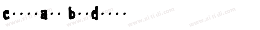comorant bold字体转换
